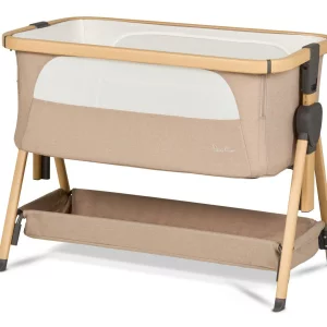 Silver Cross Lunar Bedside Crib