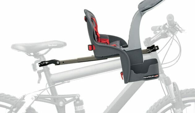 Wee ride seat attaching
