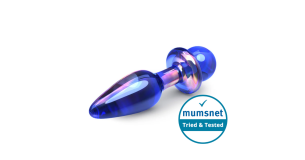 Anii Iridescent Glass Butt Plug with Mumsnet tried and tested