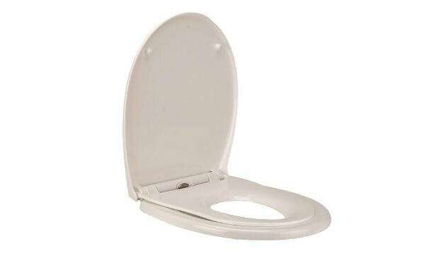 White Family Toilet Seat