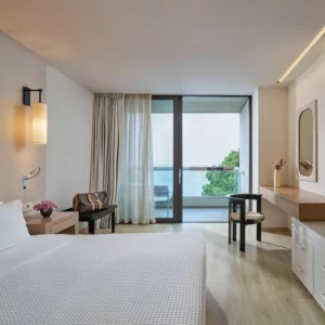 A room at White Rocks hotel in Kefalonia