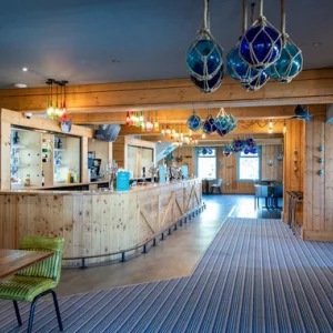Whitecliff Bay Holiday Park restaurant