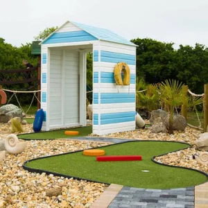 Whitecliff Bay Holiday Park crazy golf