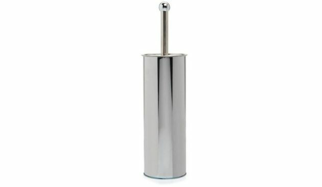 Wilko stainless steel toilet brush