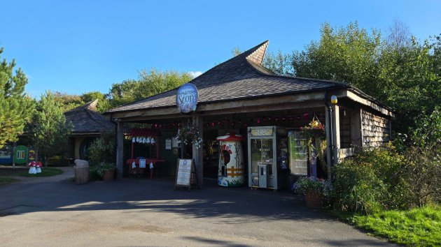 The store at Enchanted Village in Alton Towers