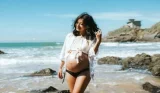 Maternity swimwear