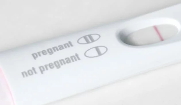 Negative pregnancy test