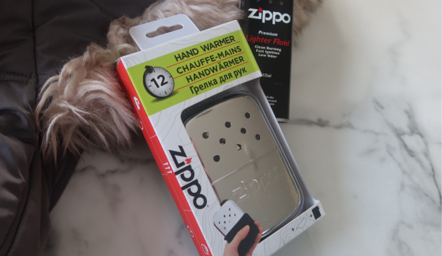 Zippo hand warmer in packaging